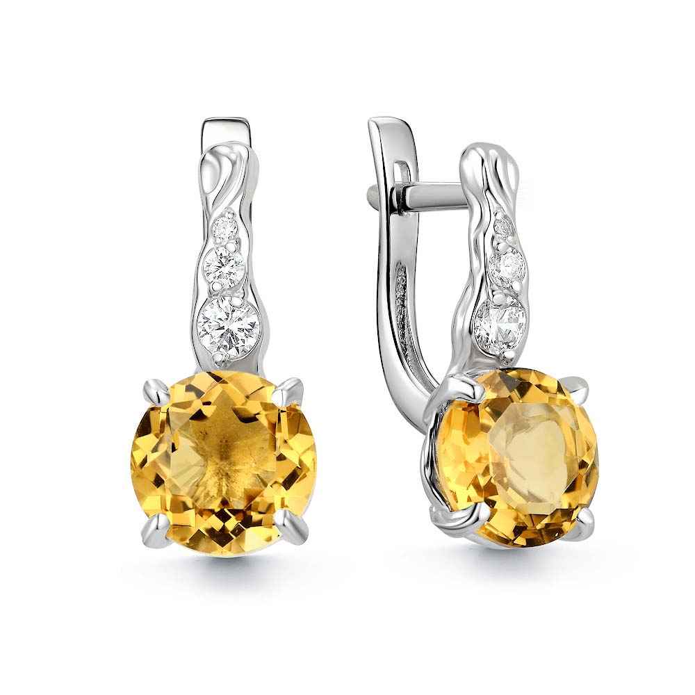 Серьги с фианитом по цене 7&nbsp;926 руб.