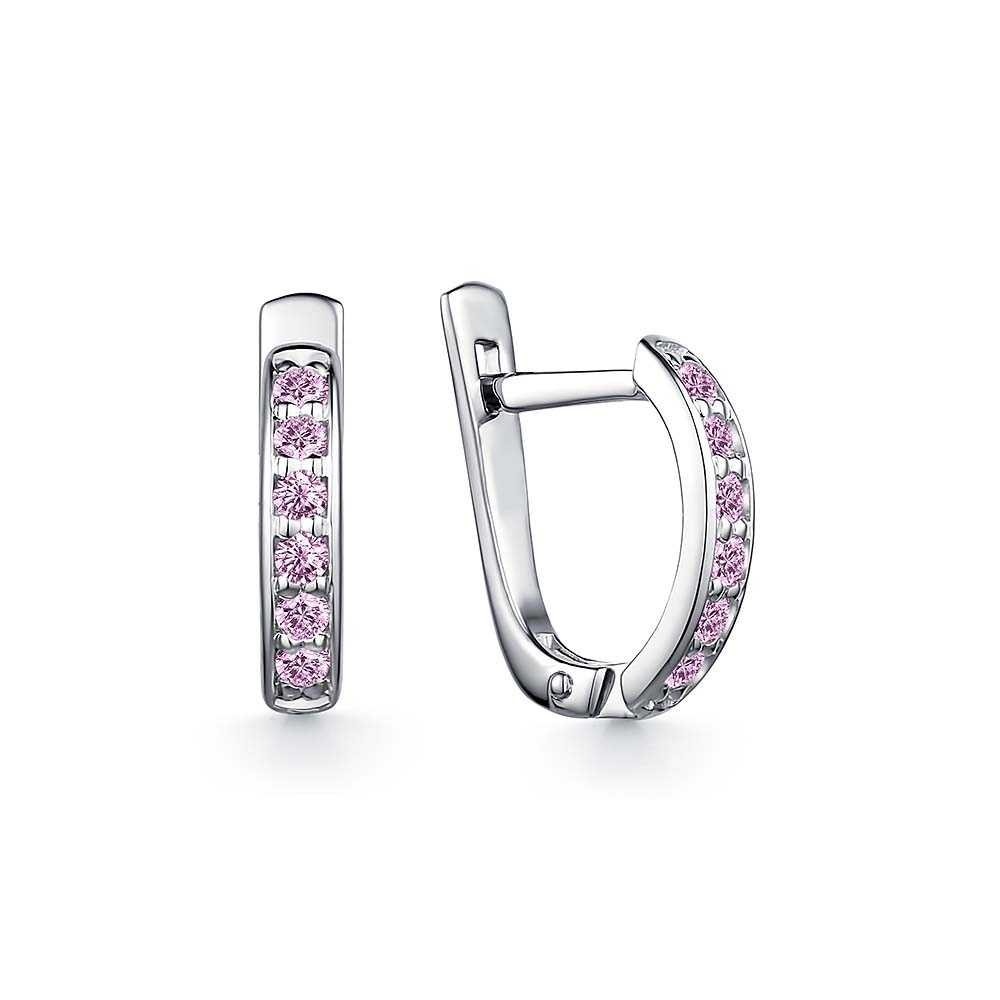 Серьги | Серебро 925 пробы | Фианит по цене 4862.00 руб.