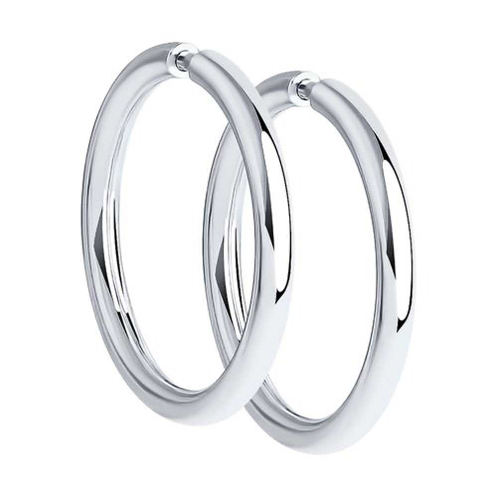 Серьги-конго | Серебро 925 пробы |  по цене 1452.00 руб.