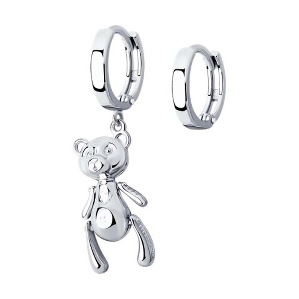 Детские серьги | Серебро 925 пробы |  по цене 9225.00 руб.
