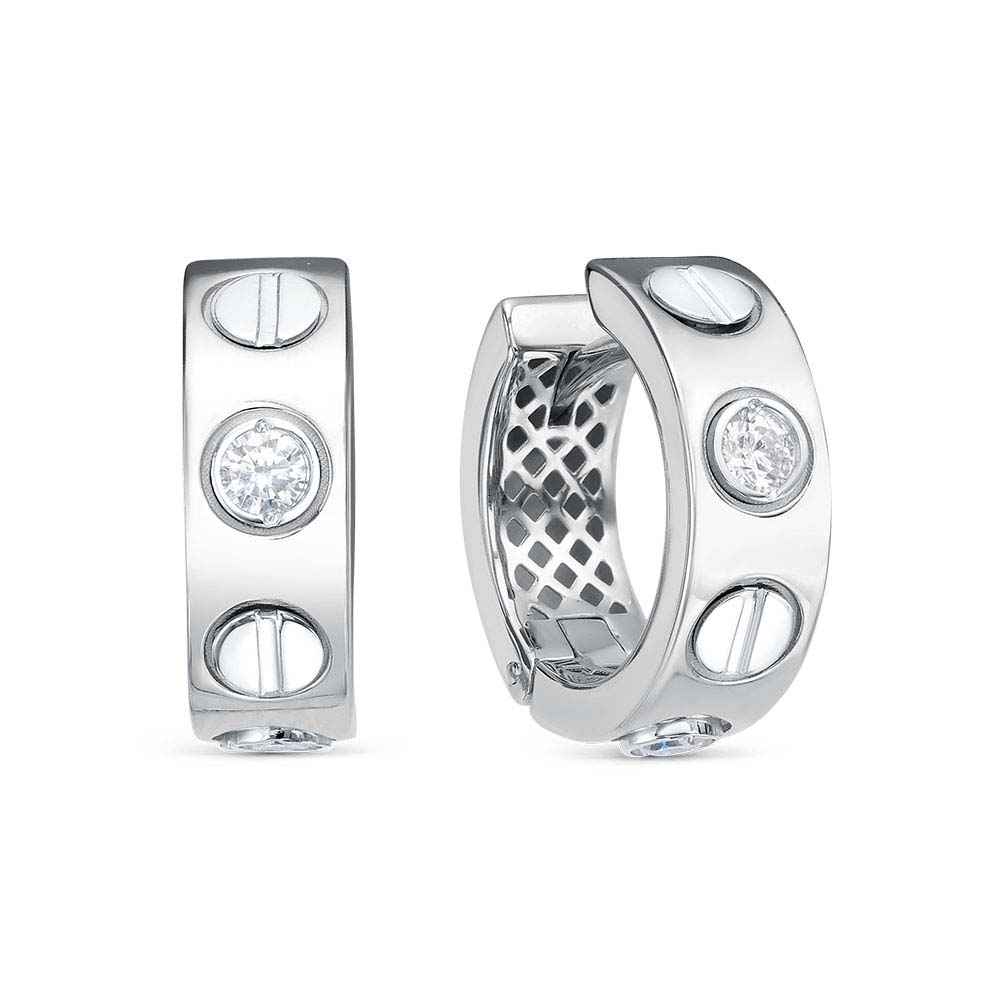 Серьги | Серебро 925 пробы | Фианит по цене 15136.00 руб.