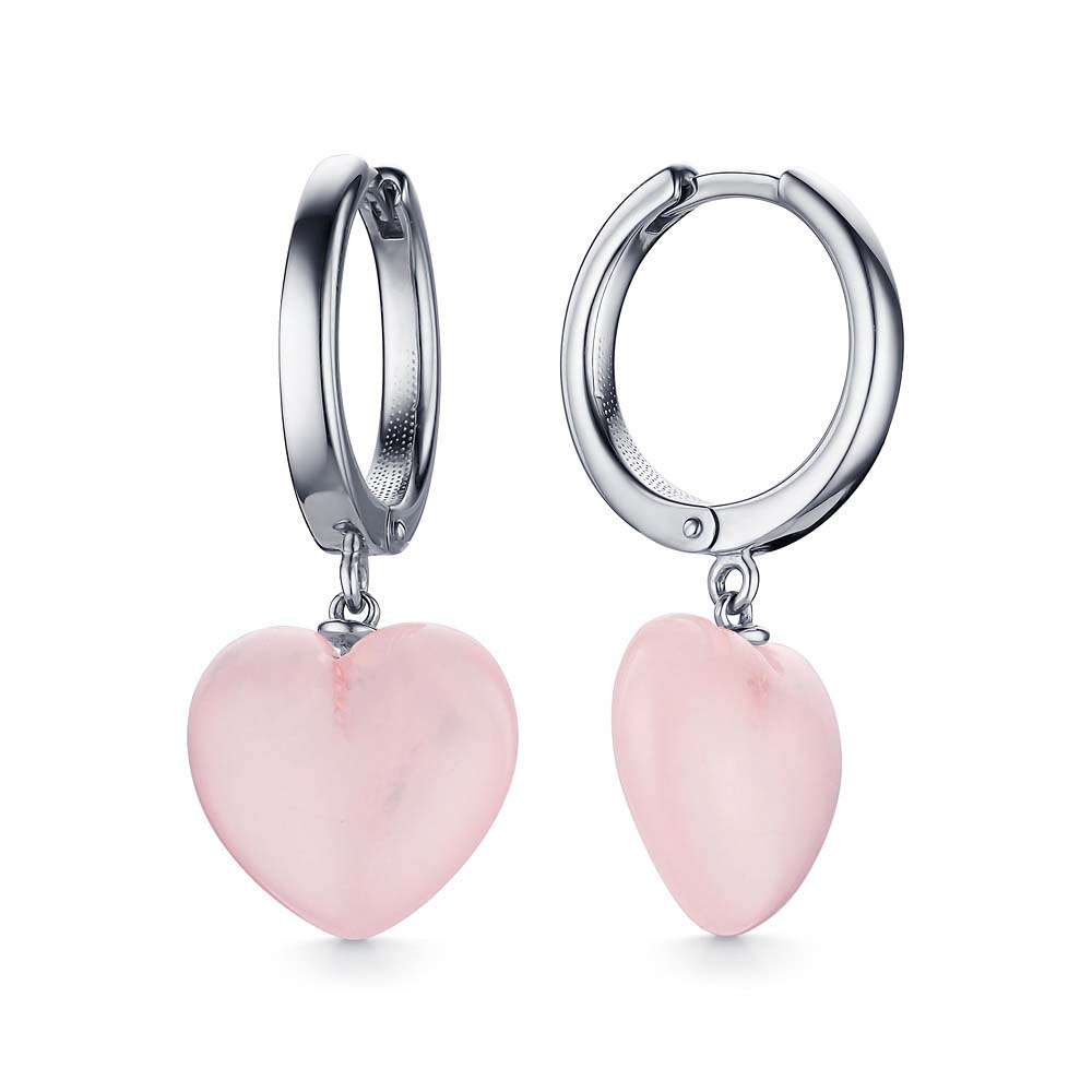 Серьги | Серебро 925 пробы | Кварц по цене 17685.20 руб.
