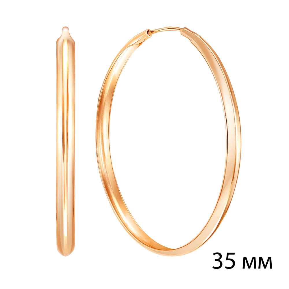 Серьги-конго | Золото 585 пробы | по цене 54400.00 руб.