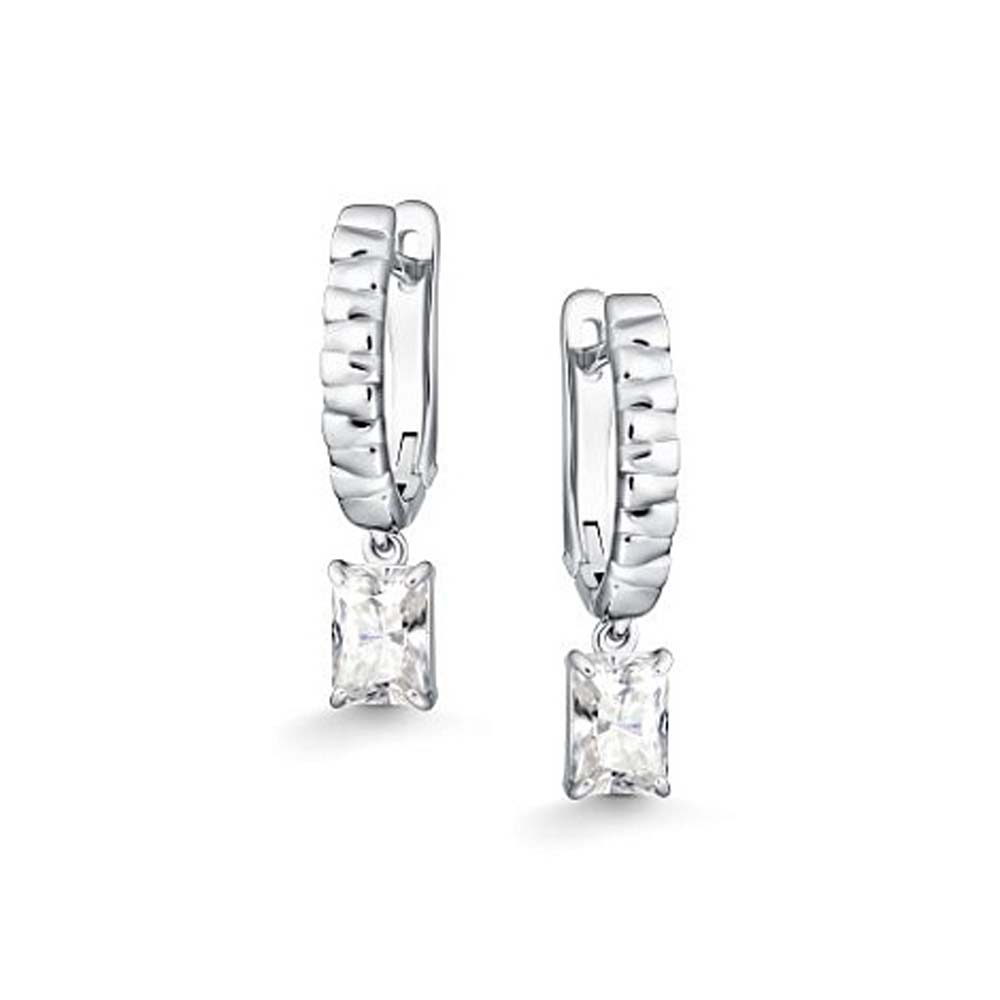 Серьги | Серебро 925 пробы | Горный хрусталь по цене 9690.00 руб.